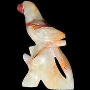 Afghan Jade hand-carved Bird 83*30*135mm 350g in sunlight - Rocks and Things Store