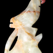 Afghan Jade hand-carved Bird 83*30*135mm 350g in sunlight - Rocks and Things Store