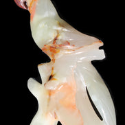 Afghan Jade hand-carved Bird 81*33*130mm 338g in sunlight - Rocks and Things Store