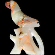 Afghan Jade hand-carved Bird 81*33*130mm 338g in sunlight - Rocks and Things Store