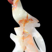 Afghan Jade hand-carved Bird 81*33*130mm 338g in sunlight - Rocks and Things Store