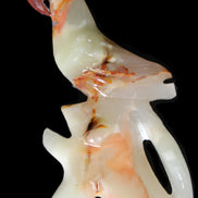 Afghan Jade hand-carved Bird 81*33*130mm 338g in sunlight - Rocks and Things Store