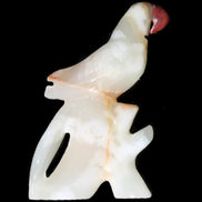 Afghan Jade hand-carved Bird 81*33*130mm 338g in sunlight - Rocks and Things Store