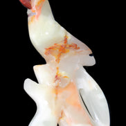 Afghan Jade hand-carved Bird 81*33*130mm 338g in sunlight - Rocks and Things Store