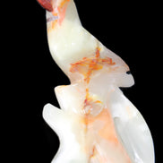 Afghan Jade hand-carved Bird 81*33*130mm 338g in sunlight - Rocks and Things Store