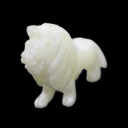 Afghan Jade hand-carved Lion 100*30*77mm 258g in sunlight - Rocks and Things Store