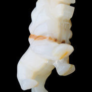 Afghan Jade hand-carved Lion 106*37*79mm 289g in sunlight - Rocks and Things Store