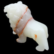 Afghan Jade hand-carved Lion 119*32*76mm 301g in sunlight - Rocks and Things Store