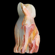 Afghan Jade hand-carved Dog 74*35*105mm 426g in sunlight - Rocks and Things Store