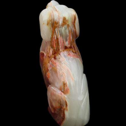 Afghan Jade hand-carved Dog 74*35*105mm 426g in sunlight - Rocks and Things Store