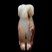 Afghan Jade hand-carved Dog 74*35*105mm 426g in sunlight - Rocks and Things Store