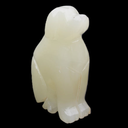 Afghan Jade hand-carved Dog 67*32*100mm 344g in sunlight - Rocks and Things Store