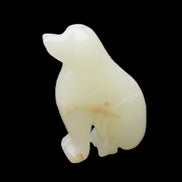 Afghan Jade hand-carved Dog 67*32*100mm 344g in sunlight - Rocks and Things Store