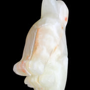 Afghan Jade hand-carved Dog 70*33*107mm 364g in sunlight - Rocks and Things Store