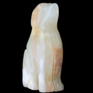 Afghan Jade hand-carved Dog 70*33*107mm 364g in sunlight - Rocks and Things Store
