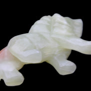 Afghan Jade hand-carved Lion 117*30*70mm 263g in sunlight - Rocks and Things Store