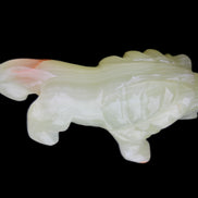 Afghan Jade hand-carved Lion 117*30*70mm 263g in sunlight - Rocks and Things Store