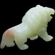 Afghan Jade hand-carved Lion 117*30*70mm 263g in sunlight - Rocks and Things Store