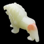 Afghan Jade hand-carved Lion 117*30*70mm 263g in sunlight - Rocks and Things Store