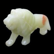 Afghan Jade hand-carved Lion 117*30*70mm 263g in sunlight - Rocks and Things Store