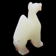Afghan Jade hand-carved Camel 70*30*100mm 273g in sunlight - Rocks and Things Store