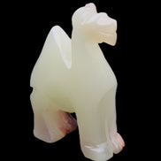 Afghan Jade hand-carved Camel 70*30*100mm 273g in sunlight - Rocks and Things Store