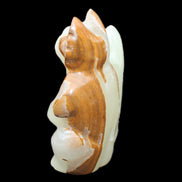 Afghan Jade hand-carved Cat 90*48*130mm 728g in sunlight - Rocks and Things Store