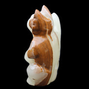 Afghan Jade hand-carved Cat 90*48*130mm 728g in sunlight - Rocks and Things Store