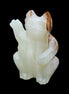 Afghan Jade hand-carved Cat 90*48*130mm 728g in sunlight - Rocks and Things Store