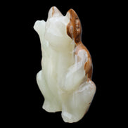 Afghan Jade hand-carved Cat 90*48*130mm 728g in sunlight - Rocks and Things Store