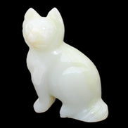 Afghan Jade hand-carved Cat 94*45*130mm 753g in sunlight - Rocks and Things Store