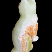 Afghan Jade hand-carved Cat 94*45*130mm 753g in sunlight - Rocks and Things Store