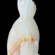 Afghan Jade hand-carved Cat 75*33*108mm 413g in sunlight - Rocks and Things Store