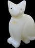 Afghan Jade hand-carved Cat 70*34*102mm 388g in sunlight - Rocks and Things Store