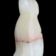 Afghan Jade hand-carved Dog 66*33*105mm 404g in sunlight - Rocks and Things Store