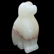 Afghan Jade hand-carved Dog 66*33*105mm 404g in sunlight - Rocks and Things Store