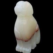Afghan Jade hand-carved Dog 66*33*105mm 404g in sunlight - Rocks and Things Store
