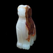 Afghan Jade hand-carved Dog 73*35*106mm 431g in sunlight - Rocks and Things Store