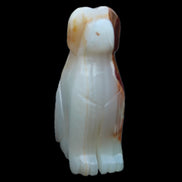 Afghan Jade hand-carved Dog 73*35*106mm 431g in sunlight - Rocks and Things Store