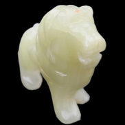 Afghan Jade hand-carved Lion 100*31*78mm 258g in sunlight - Rocks and Things Store
