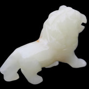 Afghan Jade hand-carved Lion 115*31*77mm 316g in sunlight - Rocks and Things Store