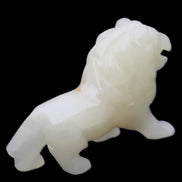 Afghan Jade hand-carved Lion 115*31*77mm 316g in sunlight - Rocks and Things Store