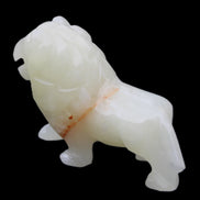 Afghan Jade hand-carved Lion 115*31*77mm 316g in sunlight - Rocks and Things Store
