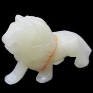 Afghan Jade hand-carved Lion 115*31*77mm 316g in sunlight - Rocks and Things Store