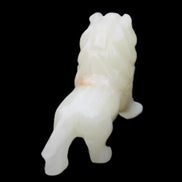 Afghan Jade hand-carved Lion 115*31*77mm 316g in sunlight - Rocks and Things Store