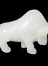 Afghan Jade hand-carved Bull 121*33*71mm 259g in sunlight - Rocks and Things Store