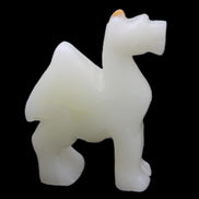 Afghan Jade hand-carved Camel 70*24*102mm 238g in sunlight - Rocks and Things Store