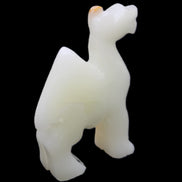 Afghan Jade hand-carved Camel 70*24*102mm 238g in sunlight - Rocks and Things Store