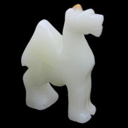 Afghan Jade hand-carved Camel 70*24*102mm 238g in sunlight - Rocks and Things Store
