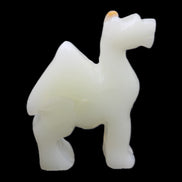 Afghan Jade hand-carved Camel 70*24*102mm 238g in sunlight - Rocks and Things Store